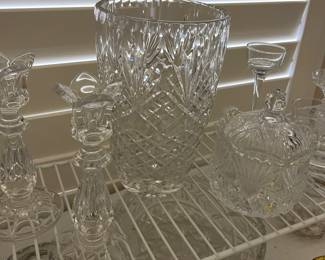 cut glass and crystal