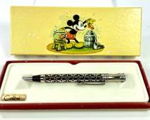 Vintage Colibri Micky Mouse Walt Disney Ball Point Pen in Box