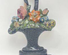 Antique Cast-iron bouquet of flowers Door Stop