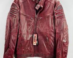 NIELSON Genuine Leather Burgundy/Red Jacket Size 2XL New W Tags Attached