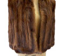 JULIUS GARFINCKEL & CO WASHINGTON REAL MINK CAPE.