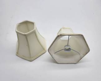 SET OF 2 CHANDELIER SHADES