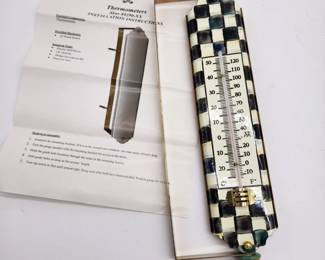 MACKENZIE CHILDS THERMOMETER