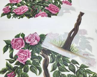 TATOUAGE ROSE BUSH TRANSFE