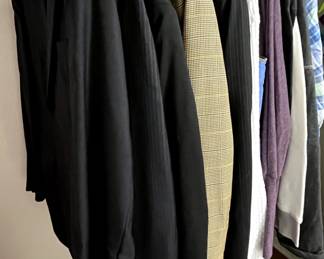 Men's suits.