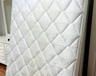 Queen mattress and box.