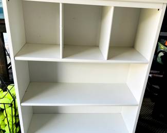 Pottery Barn Shelving Unit.