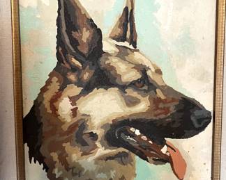 Original Artwork. German Shepard.