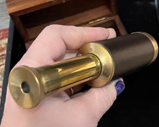 Spyglass for spotting pirates.