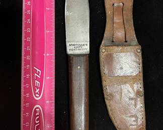 Antique sportsman's knife.  Kent-NY City.