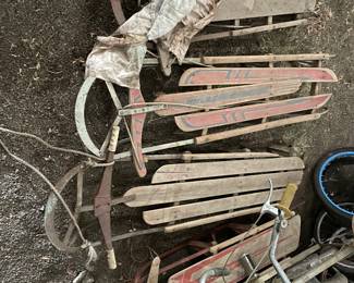 vintage sleds