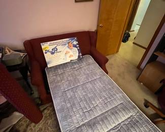 loveseat sleeper open