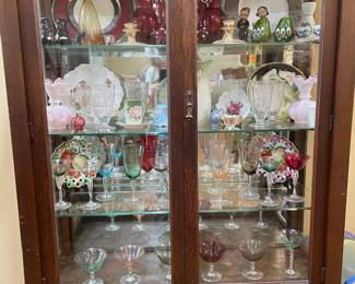 Antique china cabinet