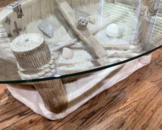 Boat coffee table