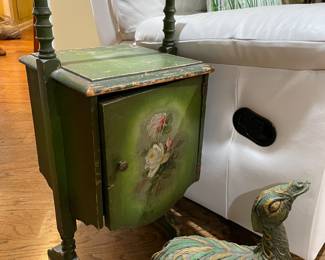 Antique smoking stand