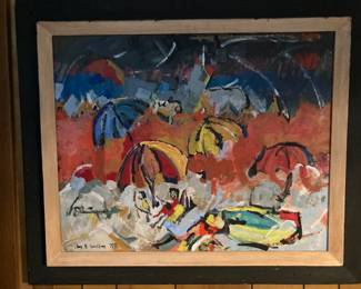 Fay Wilfong painting