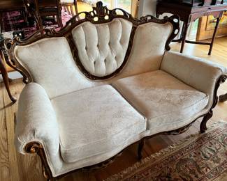 Victorian Love Seat