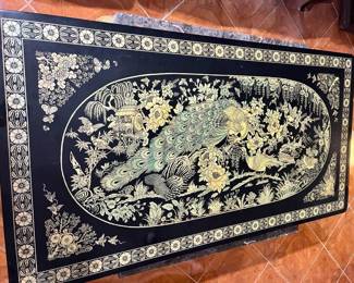 Stunning Vintage Korean Low Tea Table Top - Legs are included.