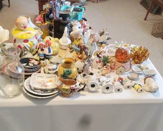Misc.figurines,plates etc.