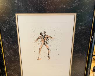 Wow! Salvador Dali signed and numbered lithographs, the Twelve Signs of the Zodiac. All twelve framed and matted, all numbered 226/250. A rare treasure!!