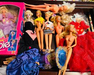 Vintage Barbie collection