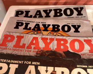 1970s vintage Playboys
