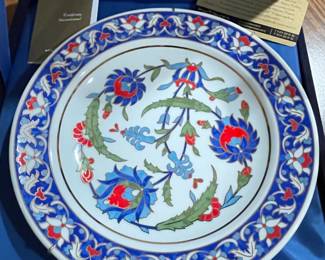 Frankin Mint? Collector's Plate & Brochure