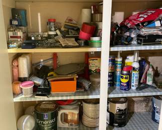 Miscellaneous Paint, Adhesives, Cleaners, etc.,