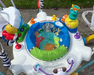 Infant, Animated,  Play Station