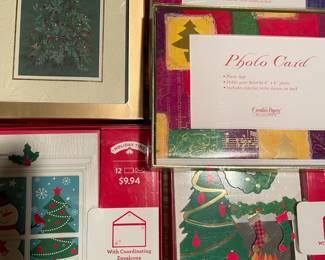 Unopened Christmas Cards--for Photos too!!
