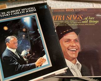 Vinyl Albums--Sinatra, Chicago, Beach Boys
