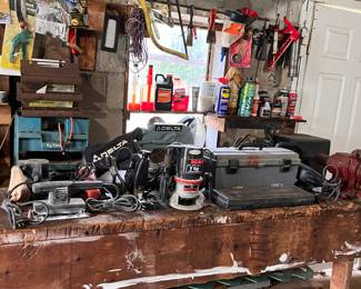 The outside garage is loaded with some great finds....come check it out.