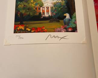 The Art of Peter Max (with signed print inside the book)