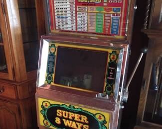 Vintage slot coin machine