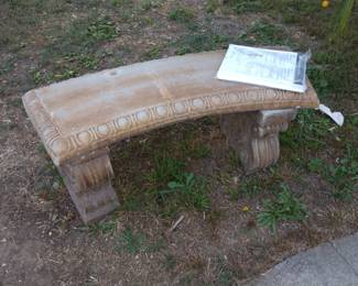 Cement bench