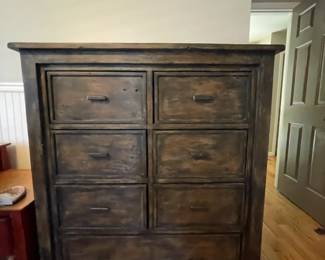 espresso wood chest of drawers