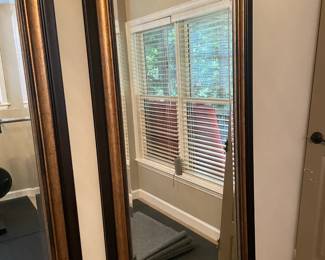 decorative wall mirrors, set of 2