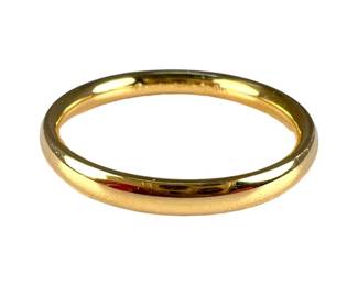 14kt Yellow Gold Comfort Fit Wedding Band A