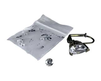 Gemstone Lot Moissanite White Topaz and Single Costume Earring