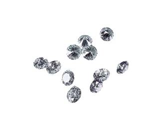 Genuine Round Brilliant Diamonds pt50 cts