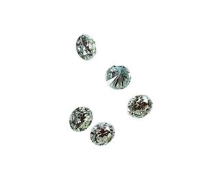 Genuine Round Diamonds pt26 cts