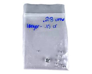 Genuine Round Diamonds pt28 cts