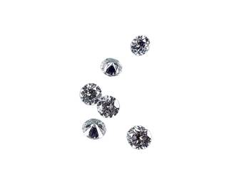 Genuine Round Diamonds pt37 cts