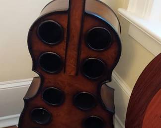 Cello wine holder