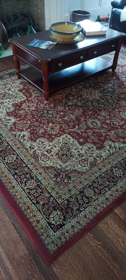 Another 8 by 10 Oriental Rug (Contemporary), Coffee Table