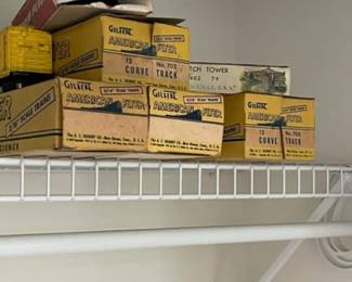 More Golbert American Flyer cars and engines