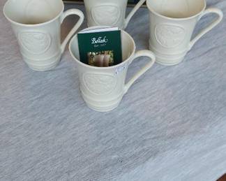 Belleek cups, new with box