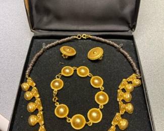 Plateria Ramirez vintage jewelry set