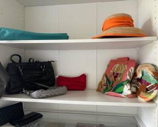 Some of the women's accessories