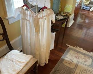 Antique christening gowns